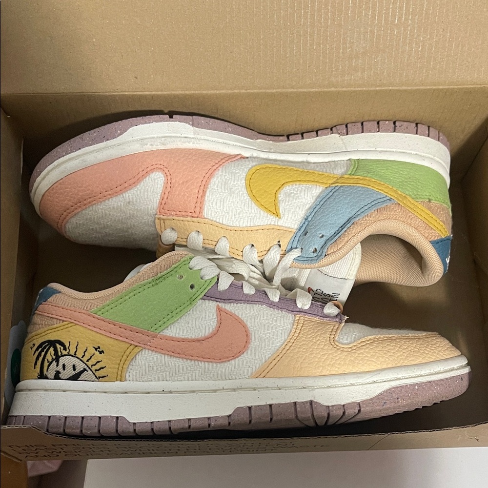 Nike Multicolor Athletic Shoes